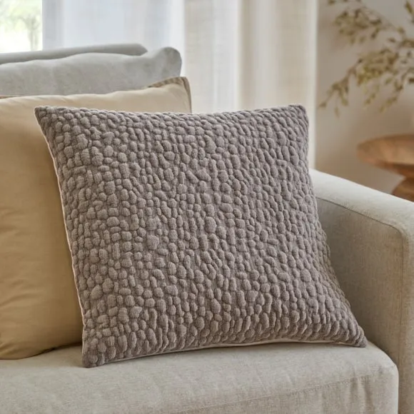 Yard Pebble Square Cushion 1