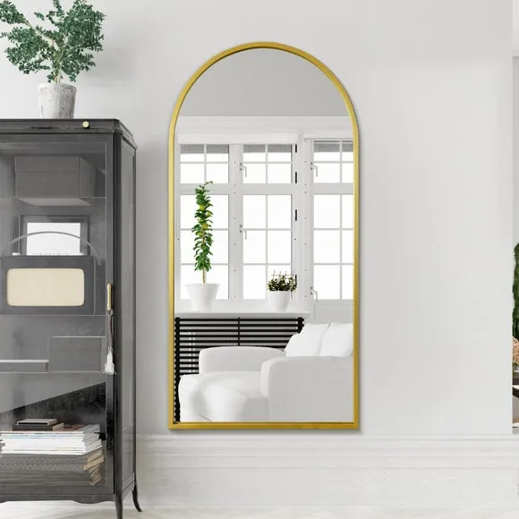 Arcus Framed Arched Wall Mirror 1