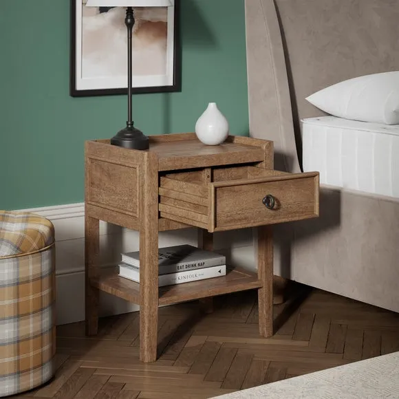 Portland 1 Drawer Bedside Table 3