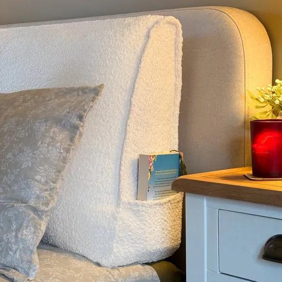 Snug Boucle Headboard Bolster Cushion 2
