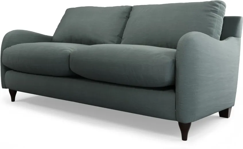 Custom MADE Sofia 2 Seater Sofa, Athena Dark Grey
