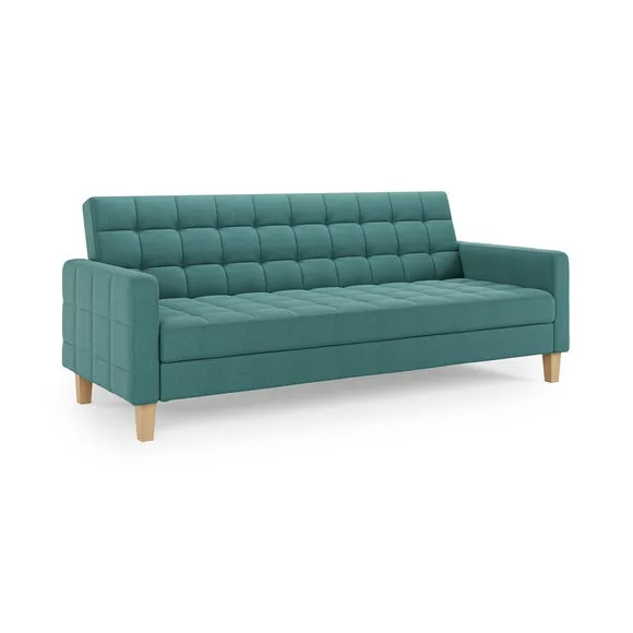 Harlow Flatweave Storage Double Sofa Bed 5