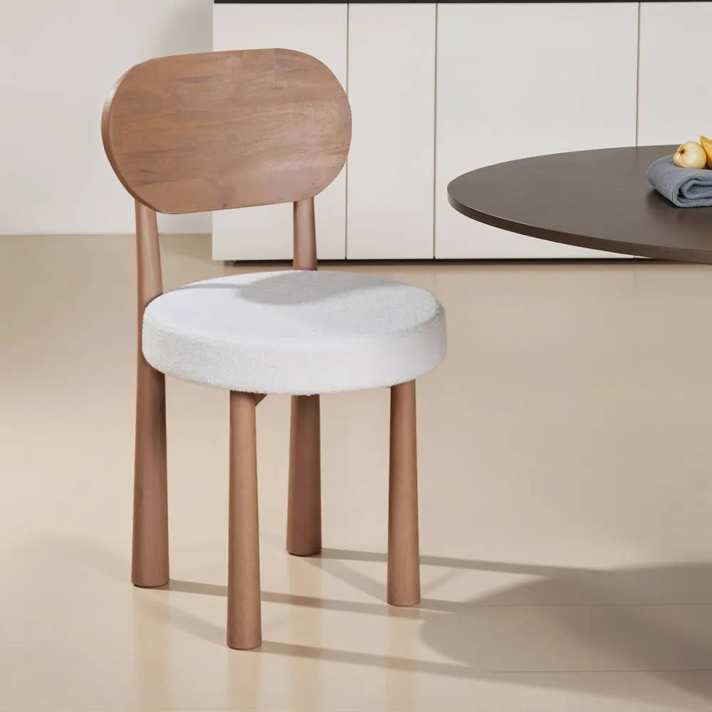 IH Design Jodhpur Solid Wood Dining Chair (Set Of 2) in Brown 6