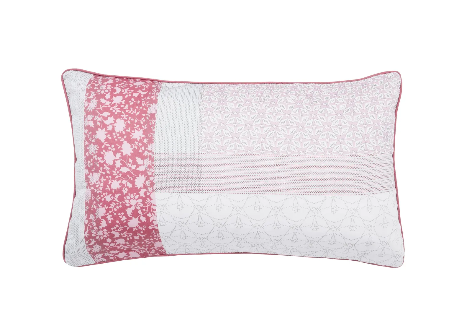Helena Springfield 'Eloise/ Ashley' Cushion in Dark Pink