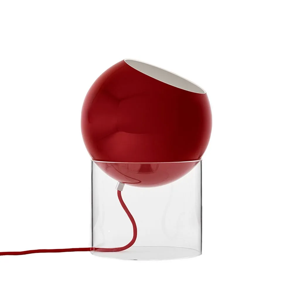 &Tradition Topan Table Lamp Vermilion Red 2