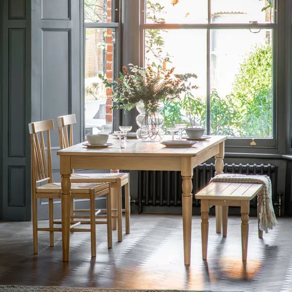Elda 6-10 Seater Rectangular Extendable Dining Table 3