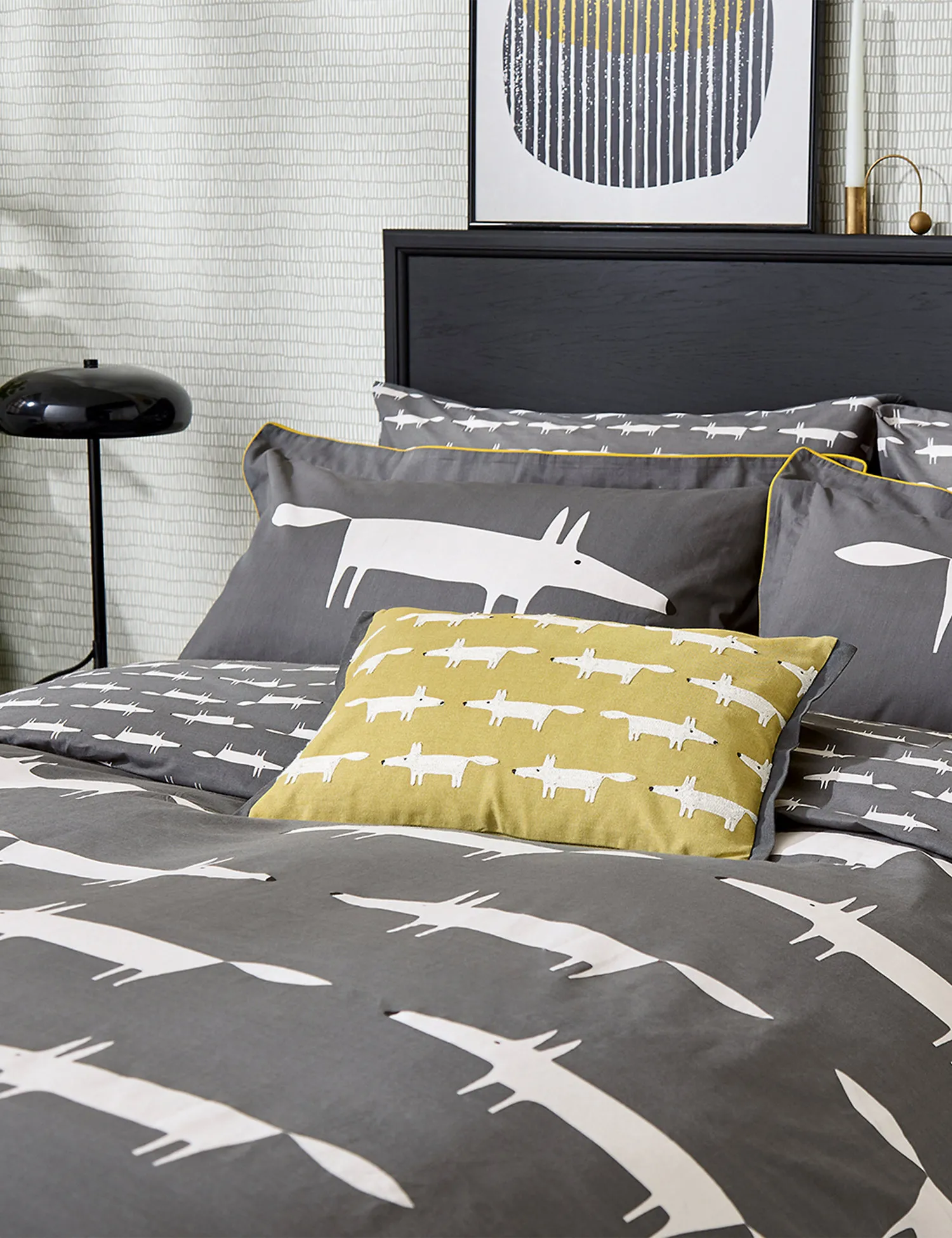 M&S Scion Pure Cotton Mr Fox Bedding Set