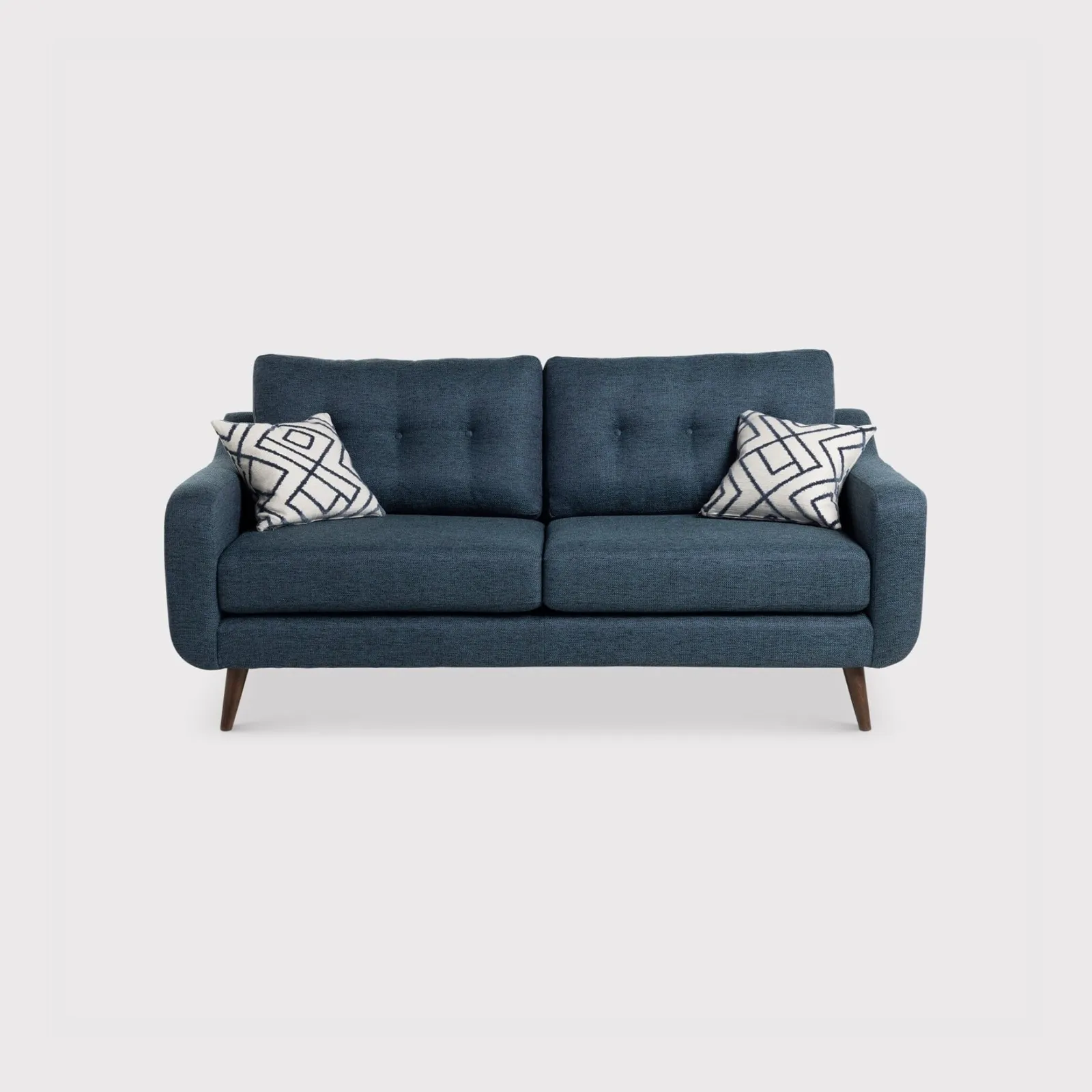 Myers Large Sofa, Blue Fabric | Barker & Stonehouse