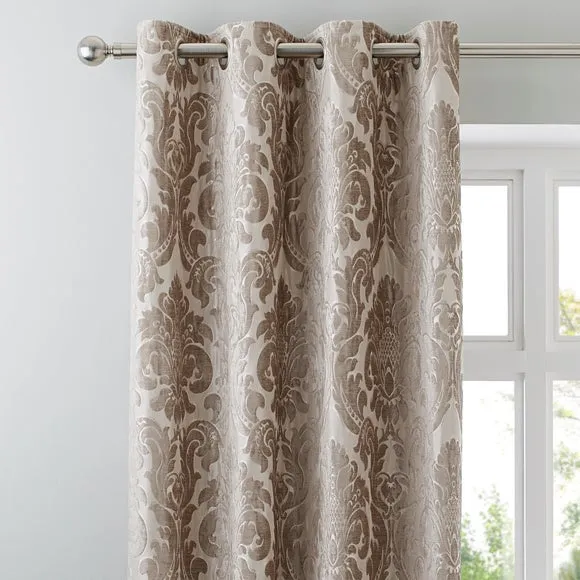 Versailles Eyelet Curtains 1