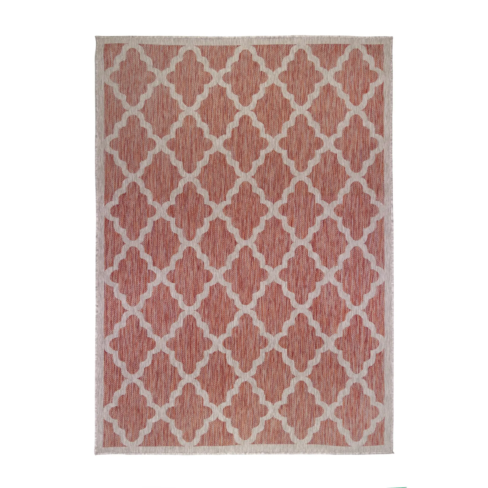 Padua Geometric Indoor Outdoor Rug Red