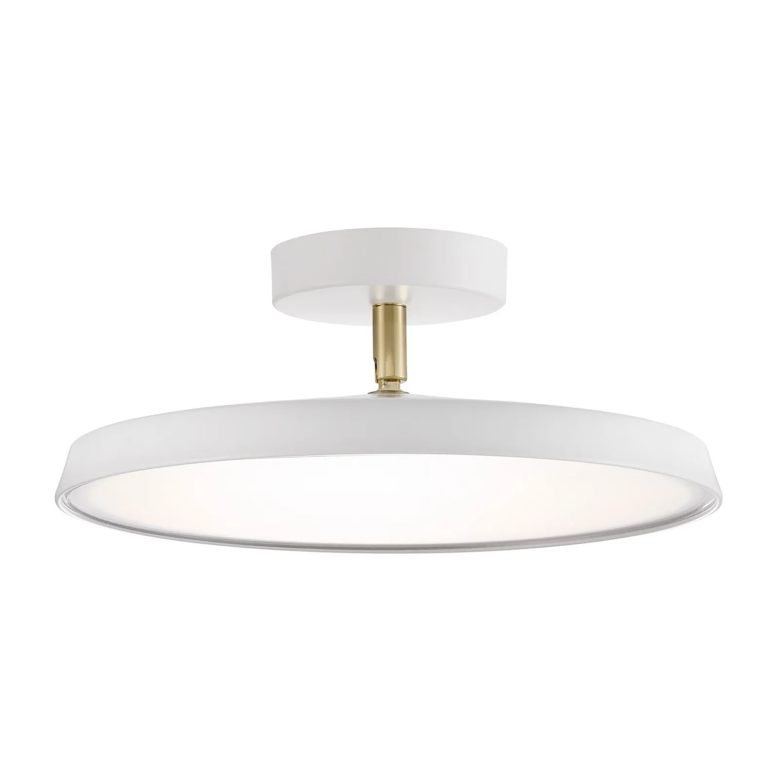 Nordlux Kaito Ceiling Light White Metal Hallway LED 3000k Mains 30cm 2