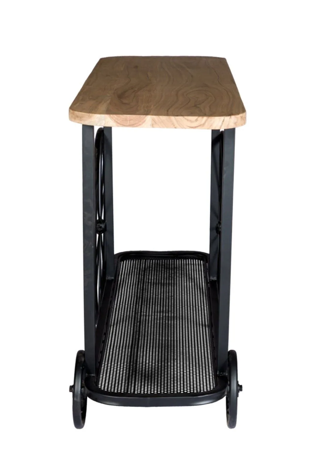 IH Design Lilah Industrial Creative Console / Hall Table in Brown 5