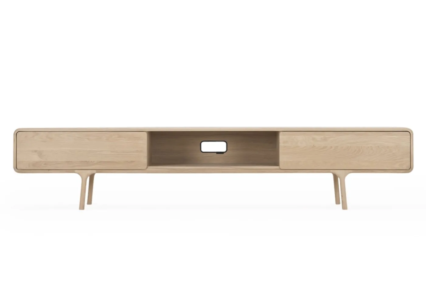 Gazzda Fawn Lowboard TV Unit Oak