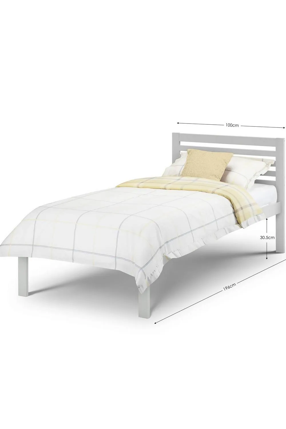 Julian Bowen Slocum Bed in Grey 3