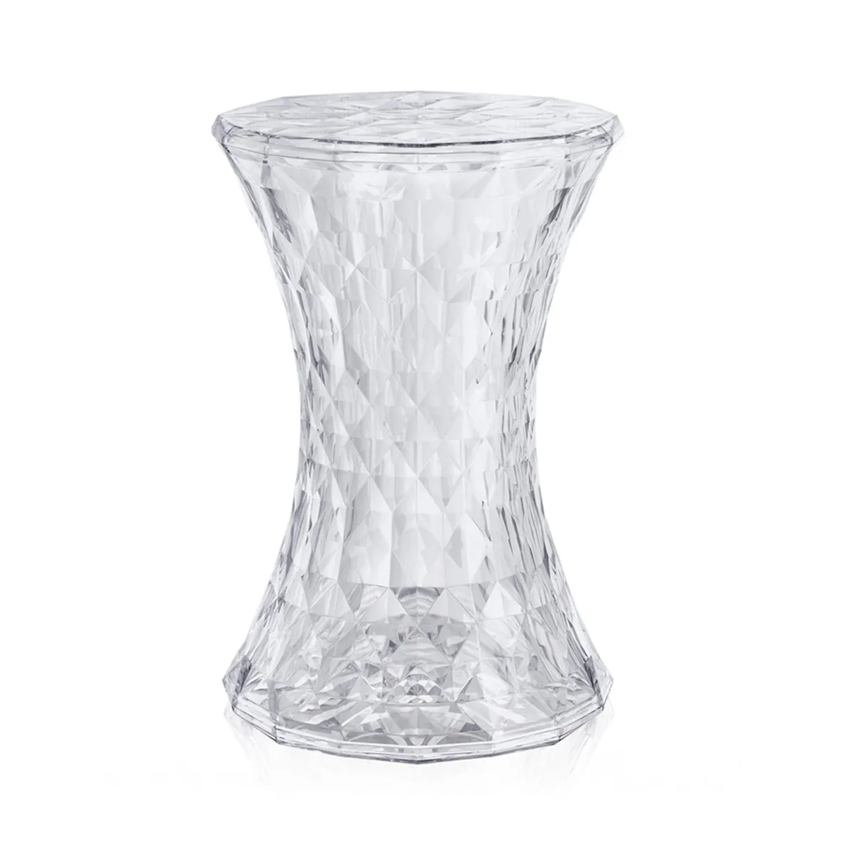 Kartell Stone Stool, Neutral Plastic | Barker & Stonehouse 2