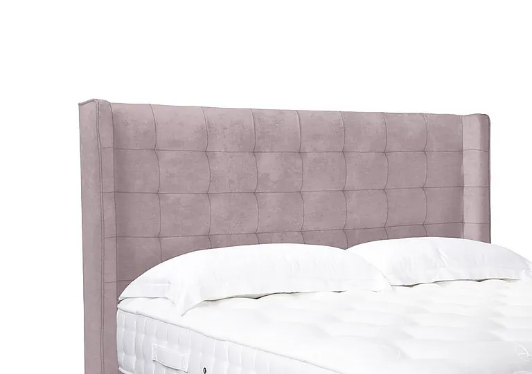 Artisan Collection Onyx High Floor Standing Headboard - Single - Plush Lilac
