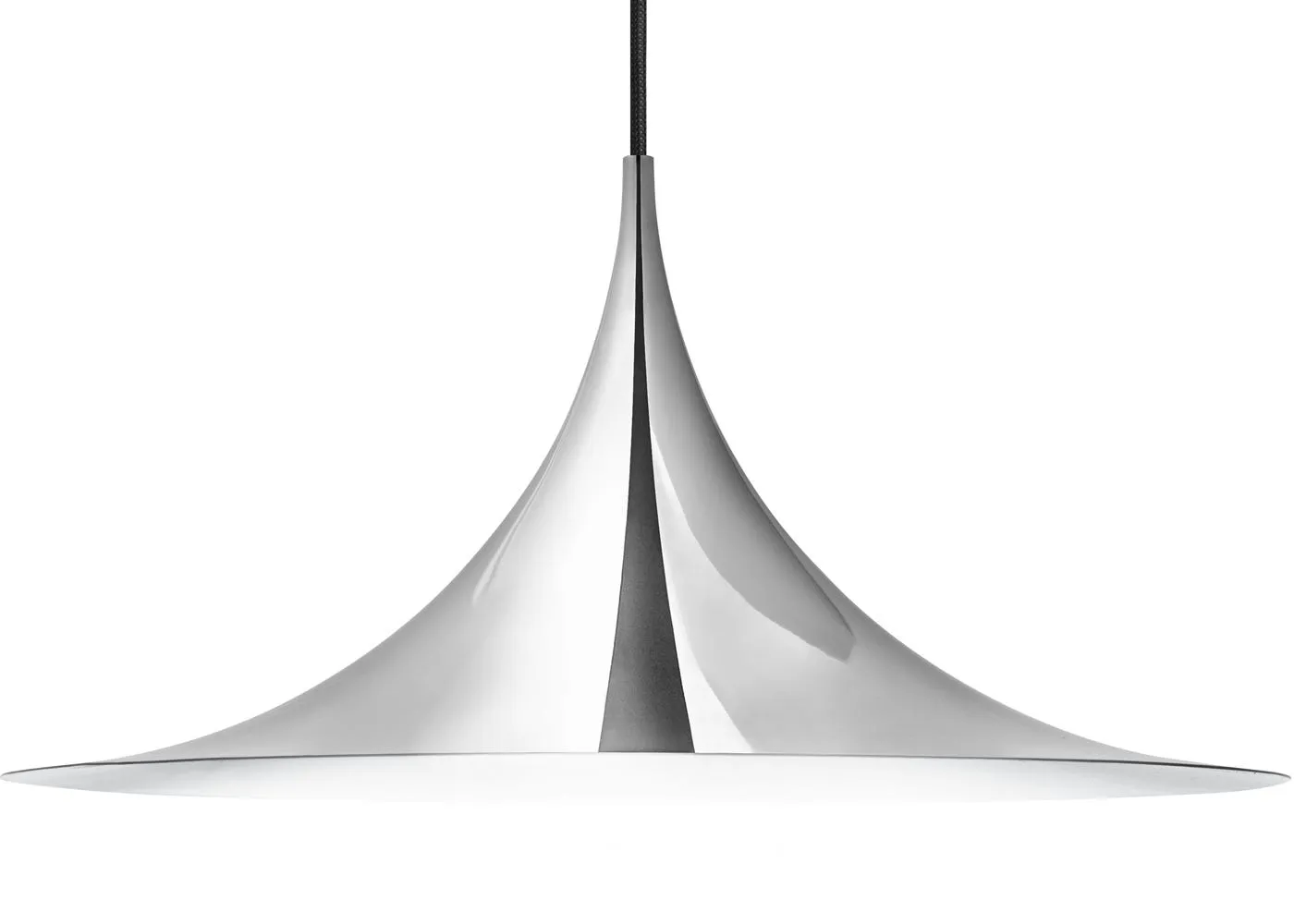 Gubi Semi Pendant Chrome