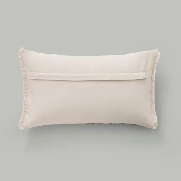 Matalasse Ikat Cotton Rectangle Cushion Cover 3