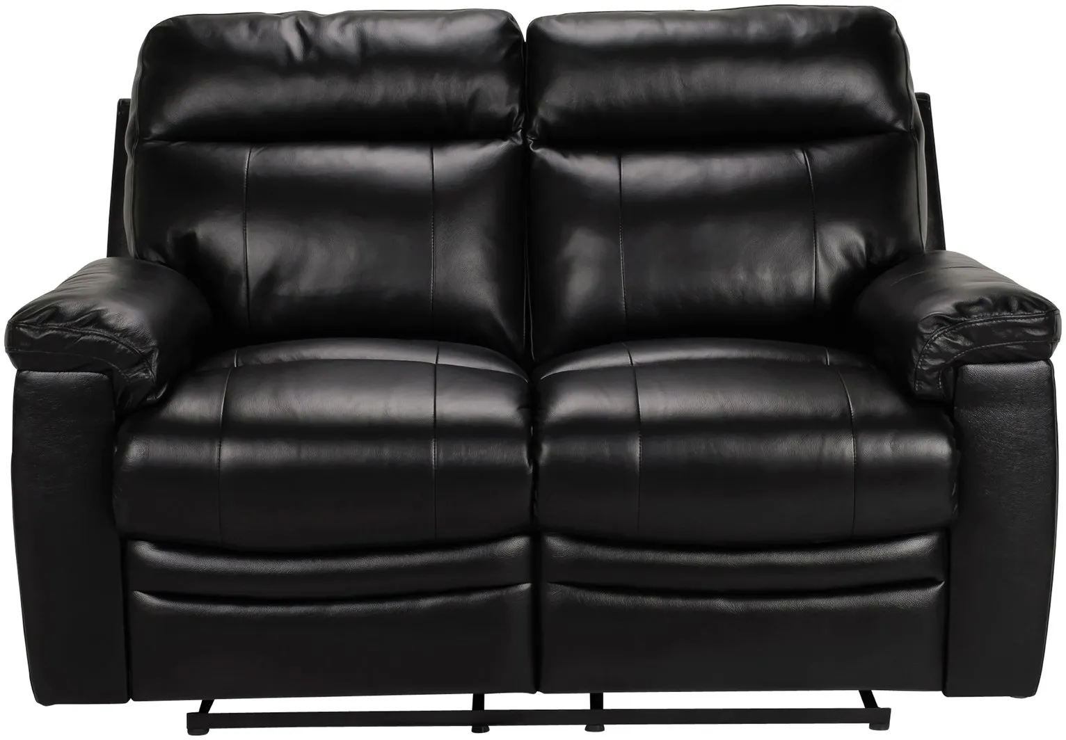 Argos Home Paolo 2 Seater Manual Recliner Sofa - Black
