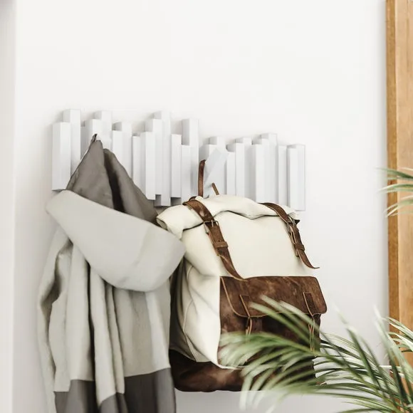 Umbra Sticks 5 Hook Wall Mounted Coat Rack 1