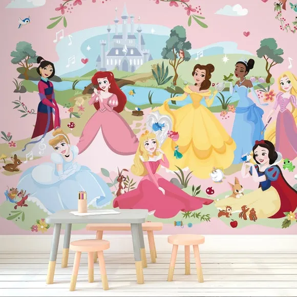 Disney Princess Mural