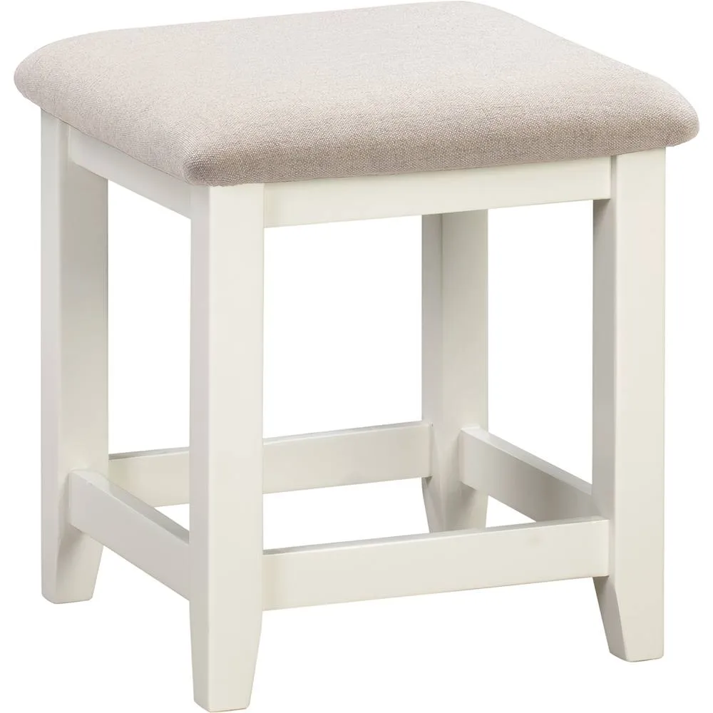 Seconique Windsor Ivory Dressing Table Stool (Fully Assembled) 1