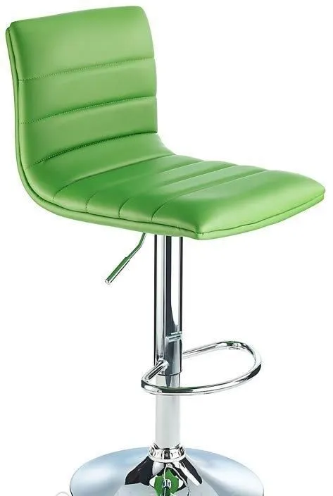 netfurniture Vista Breakfast Bar Stool Height Adjustable in Green