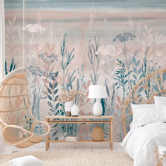 Meadow Grasses Wall Mural 1