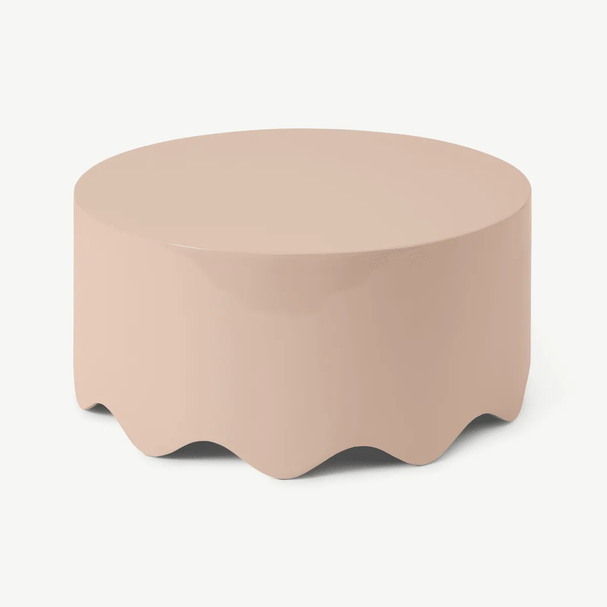 2LG Coffee Table, Plaster Pink