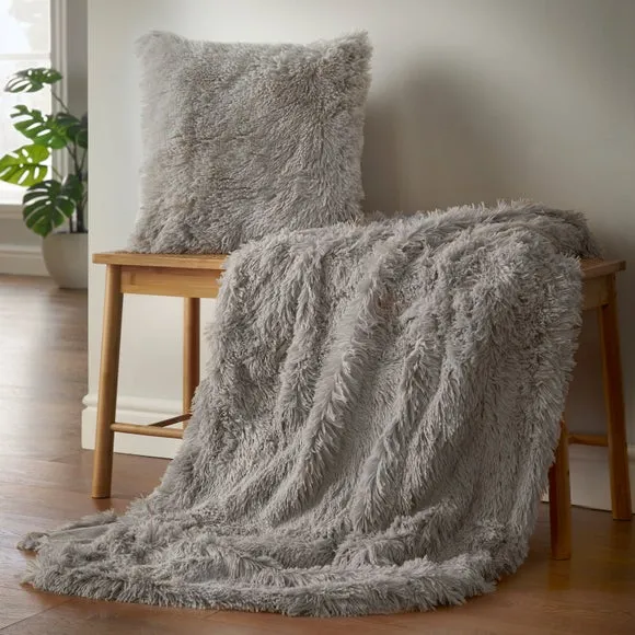 Catherine Lansfield Cuddly Square Cushion 4