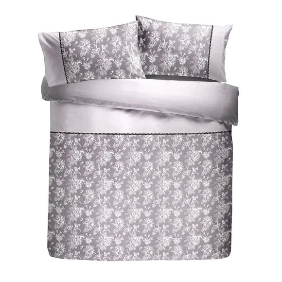 Dreams n Drapes Woven Jasmine Duvet Cover and Pillowcase Set 2