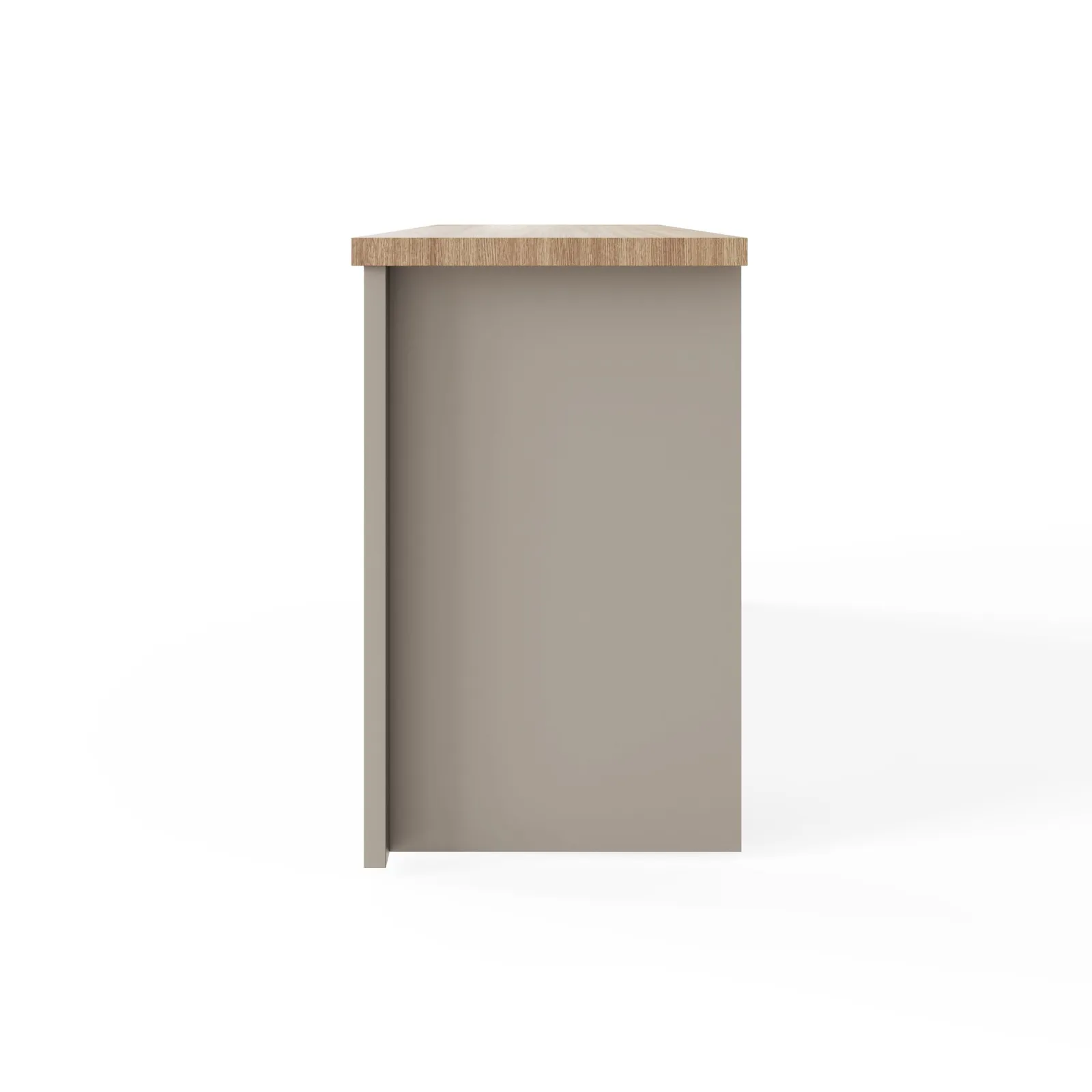 GFW Lancaster Simple Shoe Bench in Grey 4