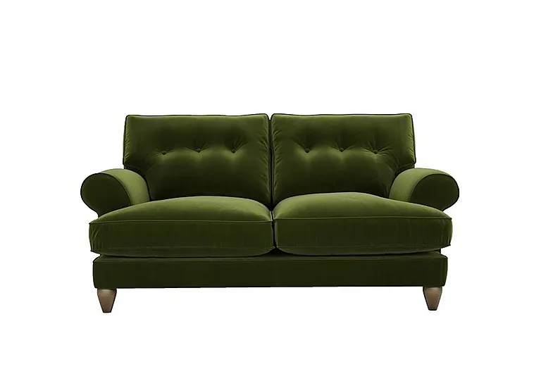Bronwyn 2.5 Seater Fabric Classic Back Sofa - Woodland Moss