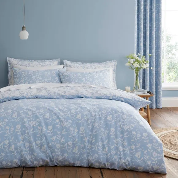 Bibury Floral 100% Cotton Duvet Cover & Pillowcase Set 3