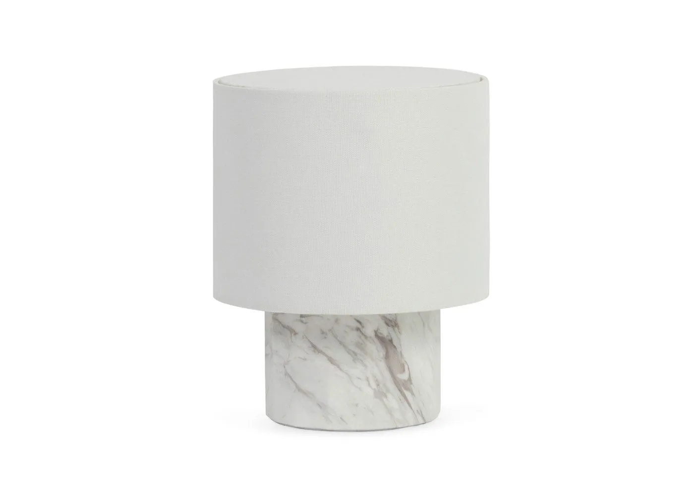 Heal's Colonna Marble Table Lamp White Small