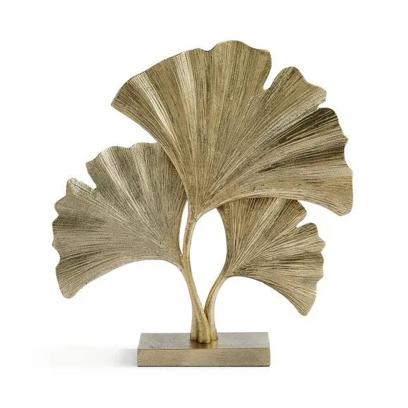 Gingko Metal Leaf Ornament 3