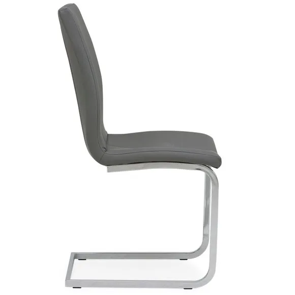 Set of 2 Jamison Dining Chairs, Faux Leather 5