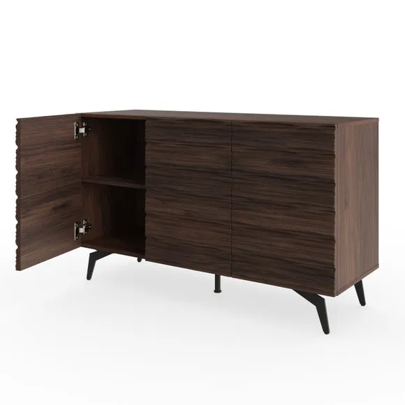 Ashcroft Large Sideboard, Dark Walnut 5