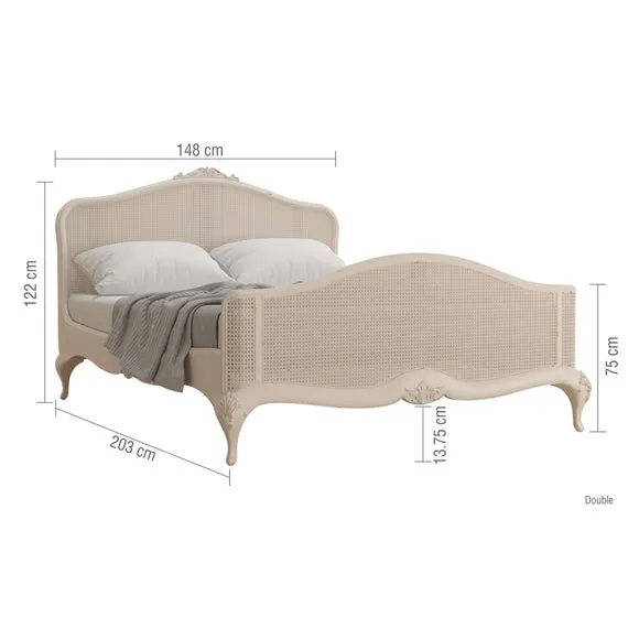 Willis and Gambier Rattan High End Bed Frame 4