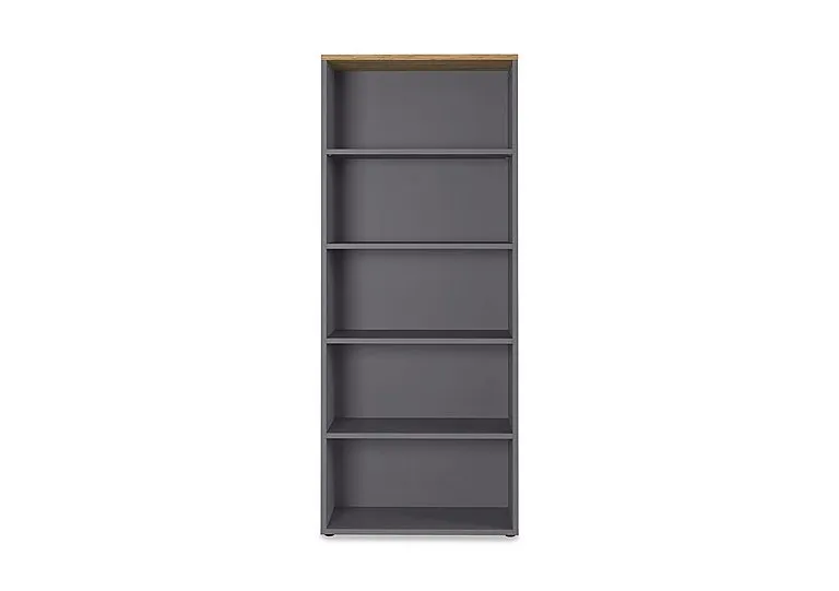 Agenda 5 Shelf Wide Bookcase