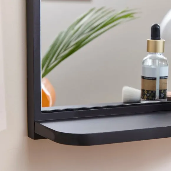 Arched Wall Mirror with Shelf 2