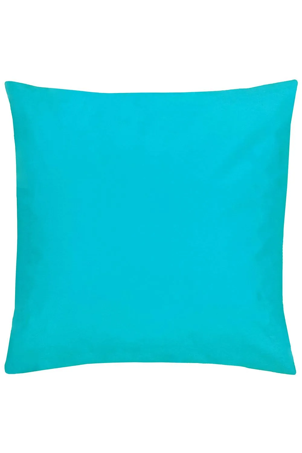 Furn Plain Water & UV Resistant Reversible Outdoor Cushion in Aqua