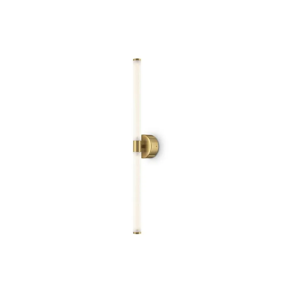 Netlighting Maytoni Axis Modern Up & Down Wall Lamp Gold 3000K