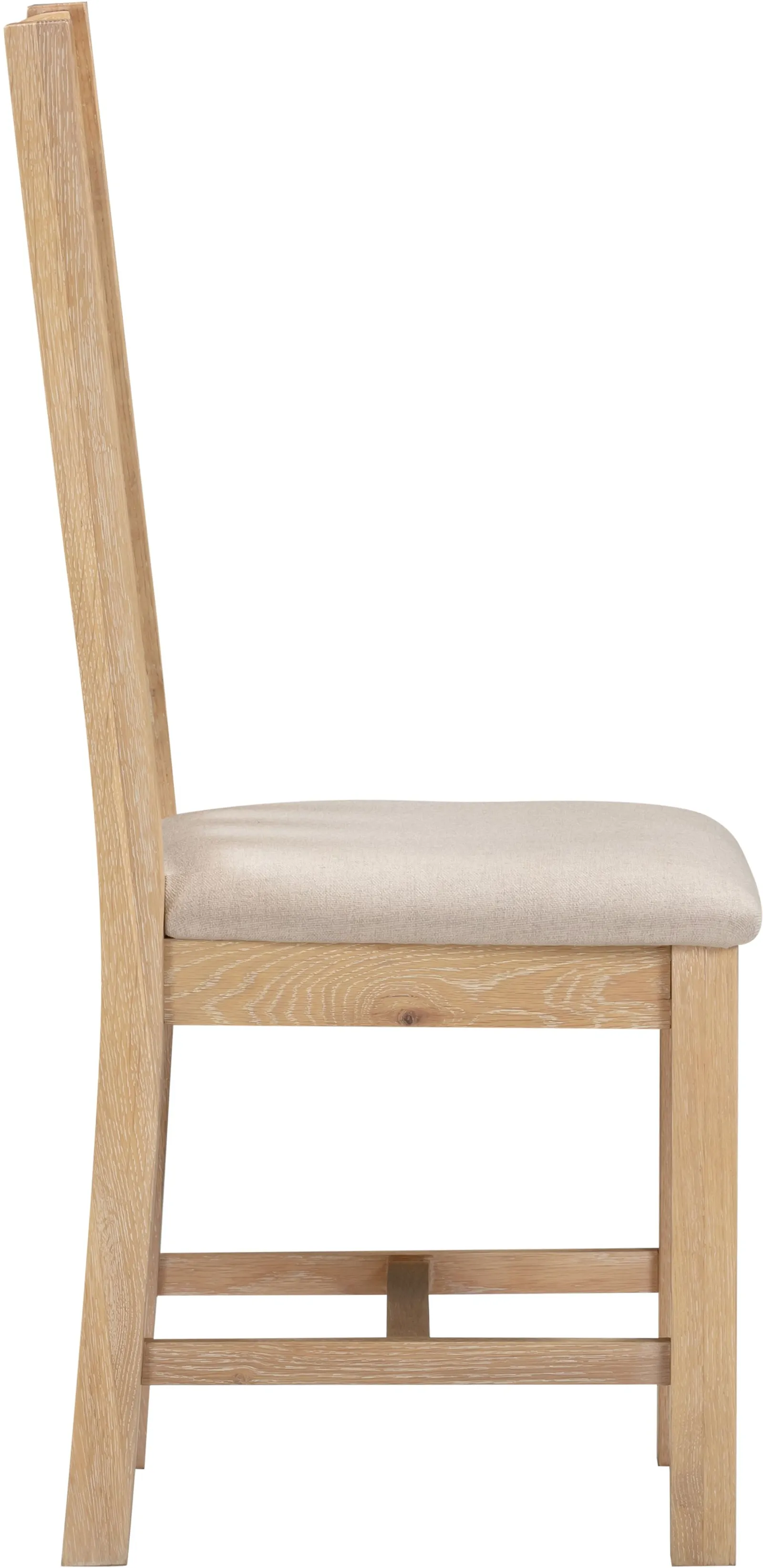 Seconique Windsor Slatted Chair (Box of 2) in Light Oak 5