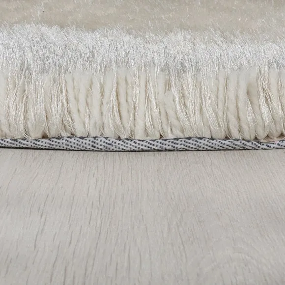 Jewel Shaggy Round Rug 4
