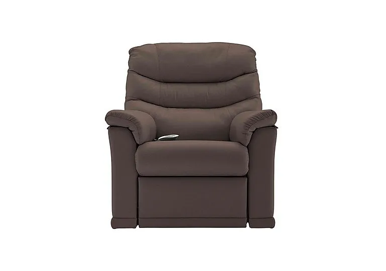 Malvern Leather Rise and Recliner Armchair - Oxford Chocloate
