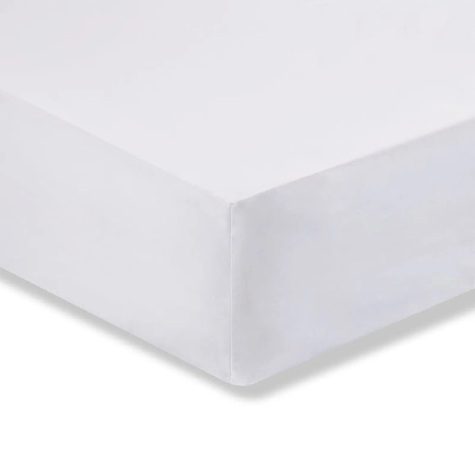 Hotel Wenden 400 Thread Count Cotton Fitted Sheet White