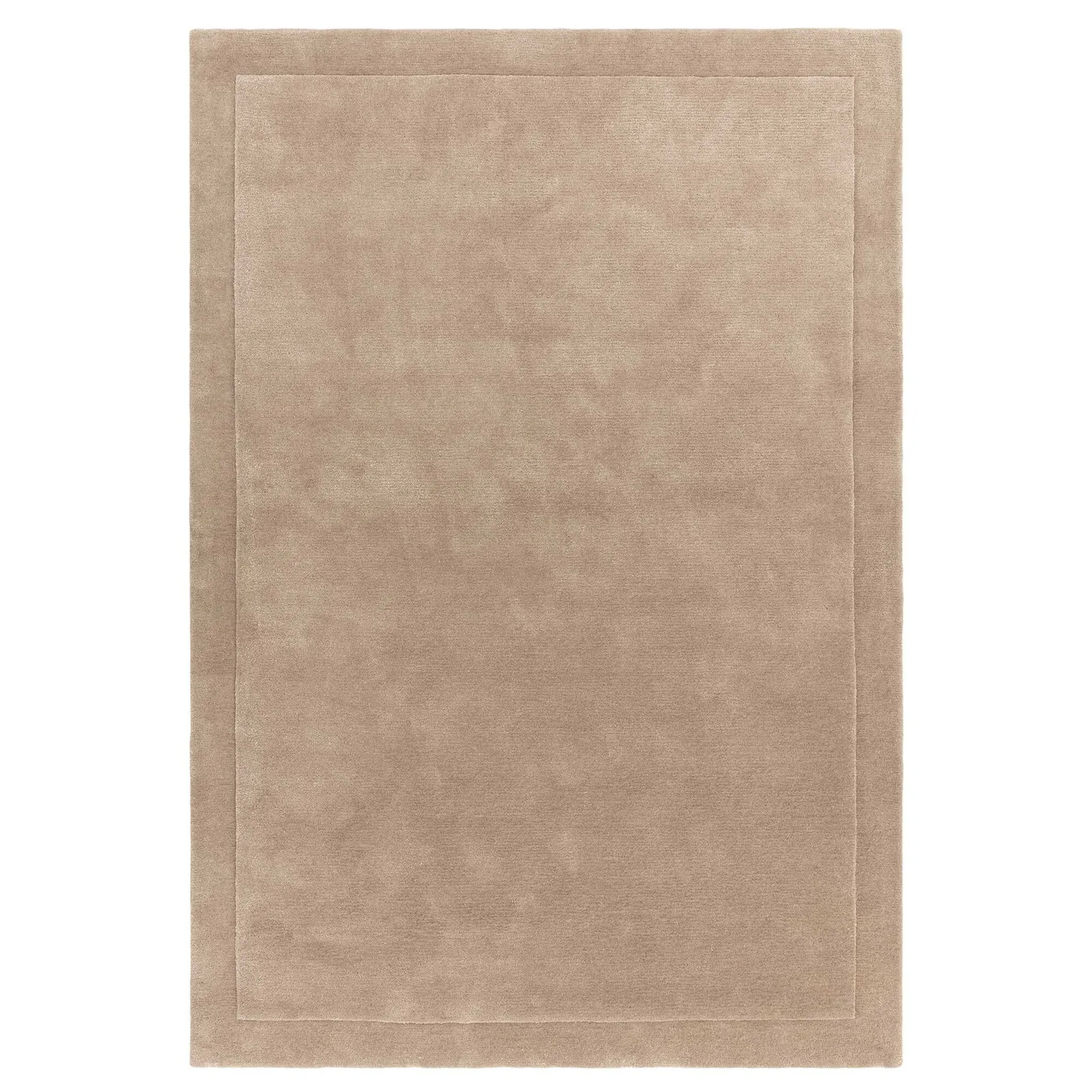 Aurelis Sand 160X230Cm Rug, Square, Neutral Wool Blend | Barker & Stonehouse
