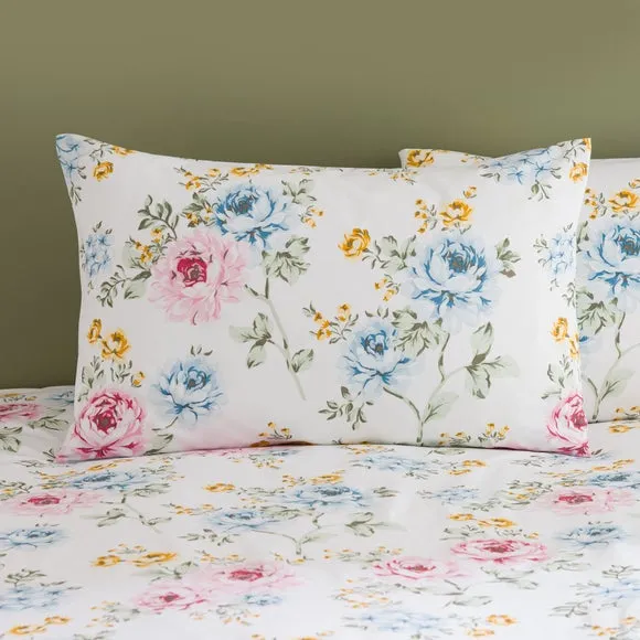 Cottage Floral Duvet Cover and Pillowcase Set 3