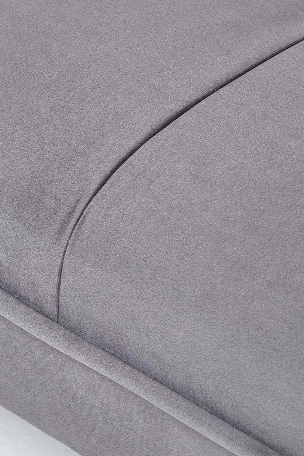 Homescapes Laurie Velvet Click Clack Sofa Bed in Dark Grey 5